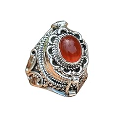 Natural carnelian ring for sale  Delivered anywhere in USA 