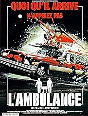 Affiche ambulance 1990 d'occasion  Livré partout en France