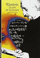 Einstein joie pensée d'occasion  Livré partout en France