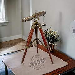 Brass telescope wood for sale  Delivered anywhere in USA 