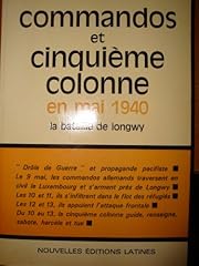 Commandos cinquieme colonne d'occasion  Livré partout en France