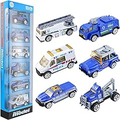 BenRich 1/64 Diecast Police Cars Truck Mini Rescue for sale  Delivered anywhere in Ireland