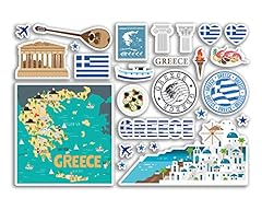Sticker sheet greece for sale  Delivered anywhere in UK