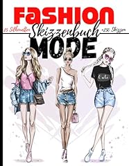 Notizbuch mode skizzen gebraucht kaufen  Wird an jeden Ort in Deutschland