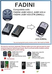 Telecomando compatibile fadini usato  Spedito ovunque in Italia 