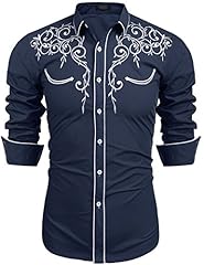 Coofandy western shirts for sale  Delivered anywhere in USA 