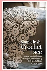 Simple irish crochet for sale  Delivered anywhere in UK