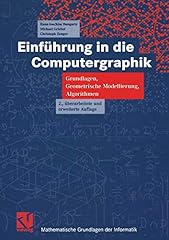 Einführung die computergraphi d'occasion  Livré partout en France