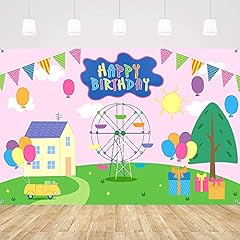 Happy birthday backdrop for sale  Delivered anywhere in USA 