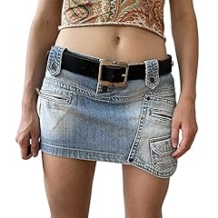 Blau jeansrock damen gebraucht kaufen  Wird an jeden Ort in Deutschland