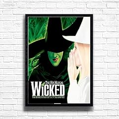 Wicked poster musical for sale  Delivered anywhere in UK
