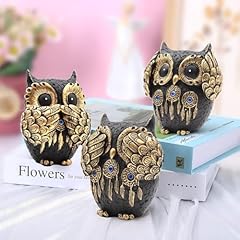 Irayin owl figurines for sale  Delivered anywhere in UK
