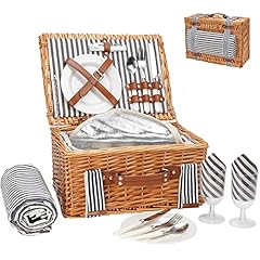 Wicker picnic basket for sale  Delivered anywhere in USA 