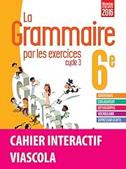 Grammaire exercices cahier d'occasion  Livré partout en France