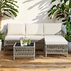 Aouxin seater rattan for sale  Delivered anywhere in UK