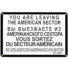 Blechschild you are gebraucht kaufen  Wird an jeden Ort in Deutschland