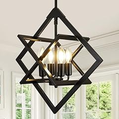 Black chandelier light for sale  Delivered anywhere in USA 