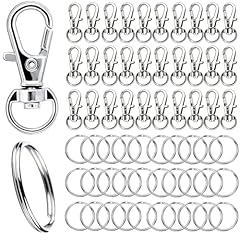 60pcs keyring rings for sale  Delivered anywhere in UK