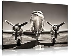 Vintage silver airplane for sale  Delivered anywhere in UK