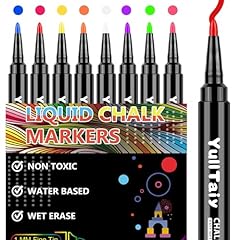 Yulltaiy chalk markers for sale  Delivered anywhere in USA 