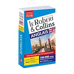 Dictionnaire robert collins d'occasion  Livré partout en France