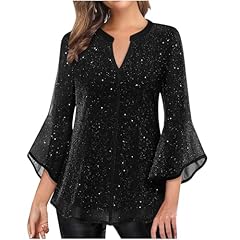 Nsicbmno sequin tops for sale  Delivered anywhere in UK