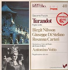 Turandot antonino votto usato  Spedito ovunque in Italia 