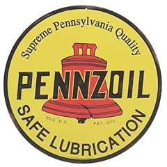 Pennzoil logo round for sale  Delivered anywhere in USA 