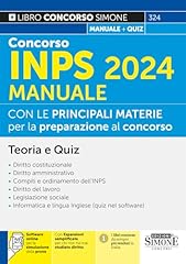 Concorso inps 2024 usato  Spedito ovunque in Italia 