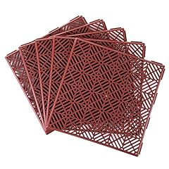 10pcs interlocking plastic for sale  Delivered anywhere in UK