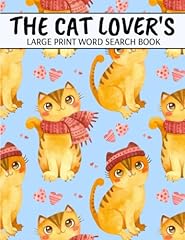 Cat lover large for sale  Delivered anywhere in UK