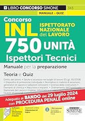Concorso inl ispettorato usato  Spedito ovunque in Italia 