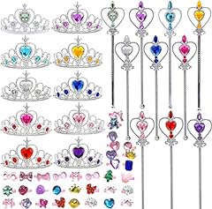 56pcs princess crowns for sale  Delivered anywhere in USA 