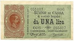 Cartamoneta.com lira buono usato  Spedito ovunque in Italia 