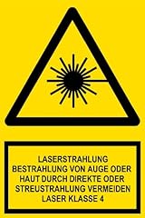 Warnschild laserstrahlung best gebraucht kaufen  Wird an jeden Ort in Deutschland