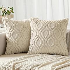 Miulee beige throw for sale  Delivered anywhere in USA 