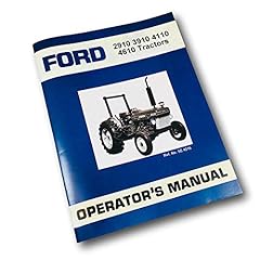 Operators manual ford for sale  Delivered anywhere in USA 