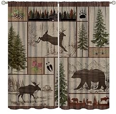 Rustic cabin curtains for sale  Delivered anywhere in USA 