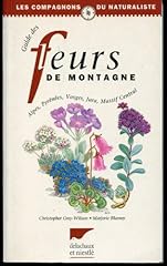 Guide fleurs montagne d'occasion  Livré partout en France