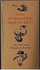 Irren menschlich sagte gebraucht kaufen  Wird an jeden Ort in Deutschland