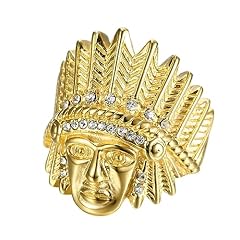Indian chief ring for sale  Delivered anywhere in USA 