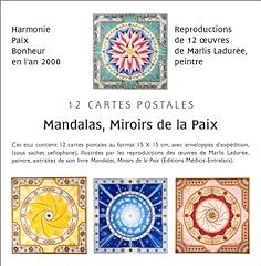 Cartes postales mandalas d'occasion  Livré partout en France