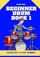 Beginner drum book for sale  Delivered anywhere in USA 