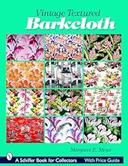 Vintage textured barkcloth for sale  Delivered anywhere in UK