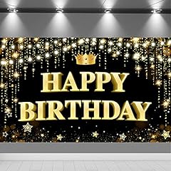 Happy birthday banner for sale  Delivered anywhere in UK