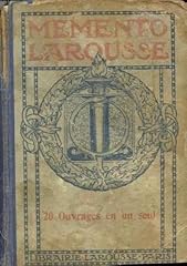 Memento larousse enyclopedique d'occasion  Livré partout en France