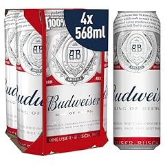 Budweiser beer 568ml for sale  Delivered anywhere in UK