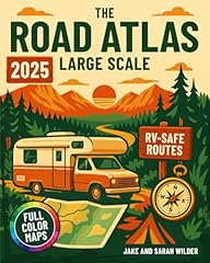 Road atlas large for sale  Delivered anywhere in USA 