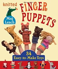 Knitted finger puppets for sale  Delivered anywhere in UK