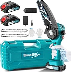 Mini motosega batteria usato  Spedito ovunque in Italia 